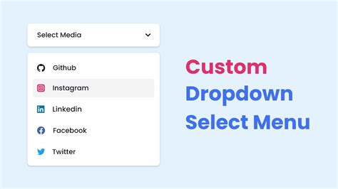 Css Drop Down Menu Styles Examples