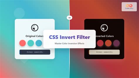 Css Filter Invert Black To White
