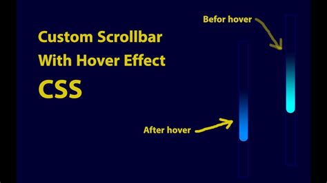 Css Scrollbar Hover Size