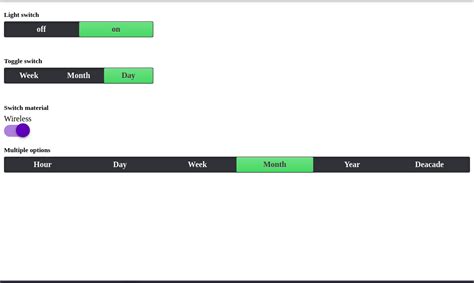 Css Toggle Switch Get Value