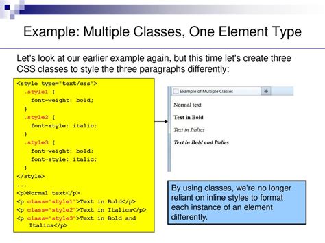 Multiple classes on the same element in CSS