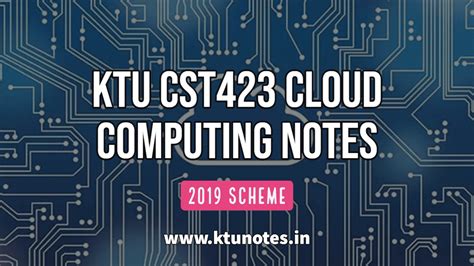 cst423 cloud computing notes