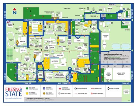 CSU Fresno Campus Map: Navigate with Ease