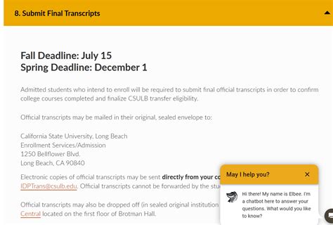 Csulb Final Transcript