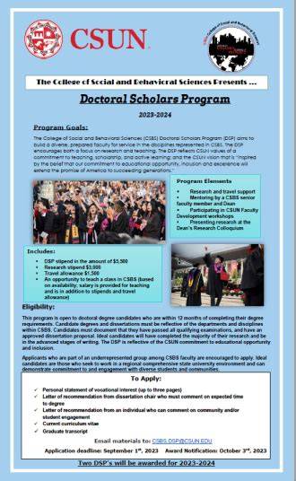 Unlock Your Career Potential with CSUN Doctoral Program - Pursue Your Dreams and Excel in Your Field