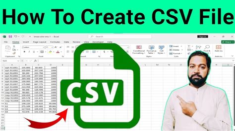 Csv File How To Make