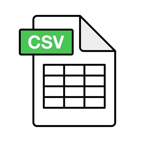 Csv Svg Png Icon Free Download (554425)