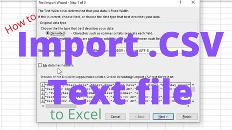 csv to excel macro