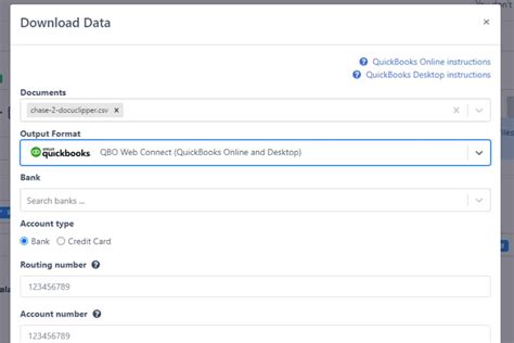 csv2qbo Convert MoneyThumb