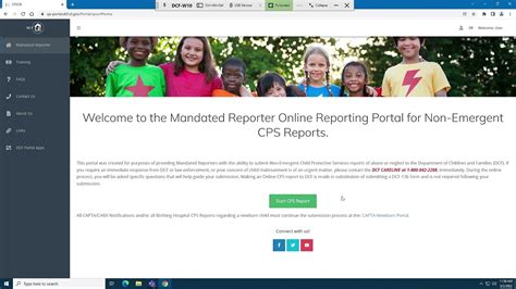 ct dcf 136 mandated reporter portal