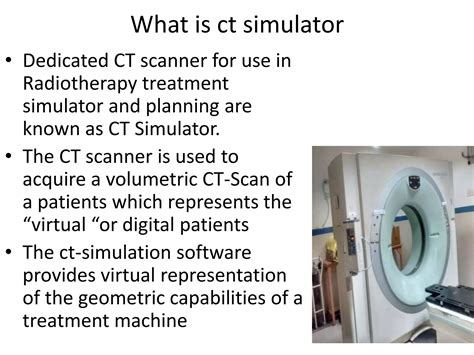Ct Simulation Definition