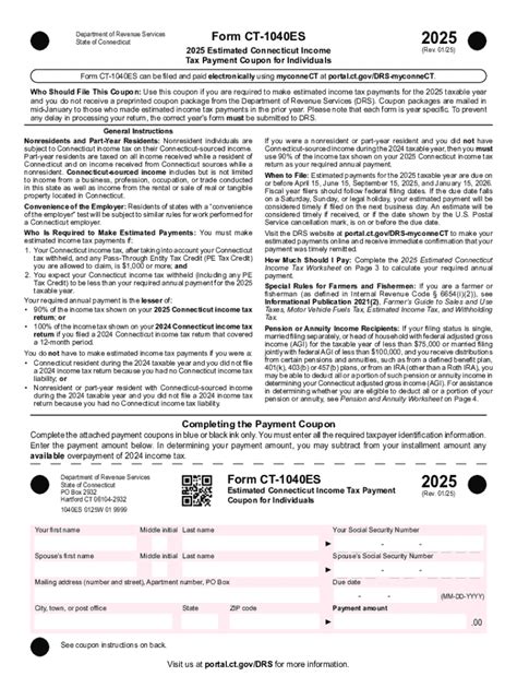 Ct Tax Forms 2025