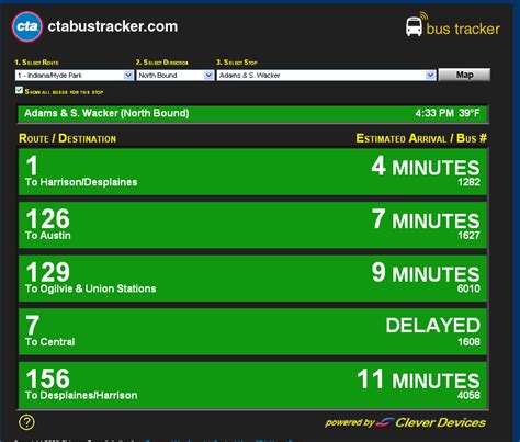 Easy-Peasy CTA Bus Schedule Tracker: Stay On Time Every Trip!