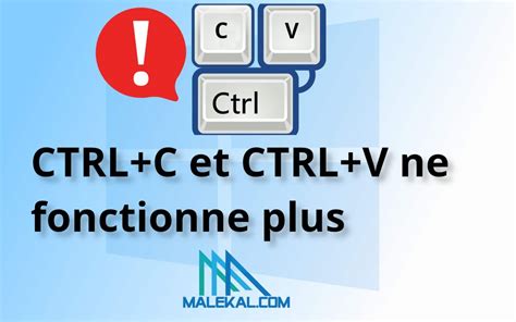 Ctrl C Ctrl V Ne Fonctionne Plus Mac