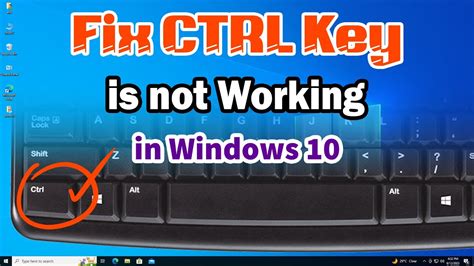ctrl end not working on new laptop