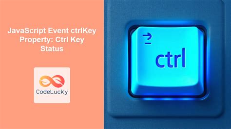 Ctrl Keycode Javascript