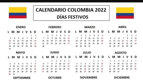 cuándo es el próximo festivo en colombia