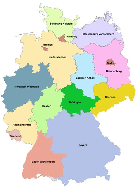cuántos estados tiene alemania