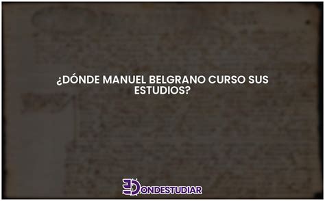 cu manuel belgrano cursos