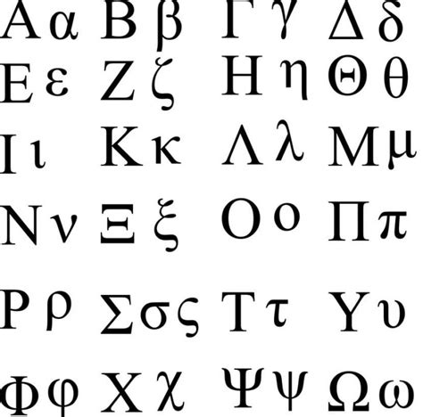 cual es el alfabeto griego