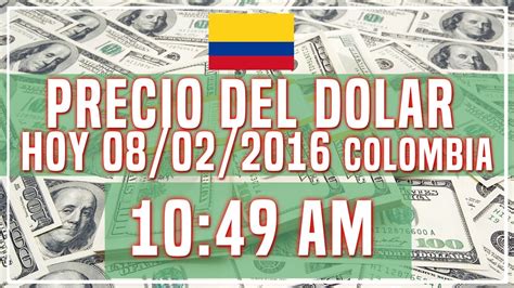 cual es el valor del dolar en colombia hoy