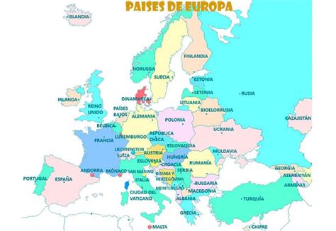 cuales son los paises de europa
