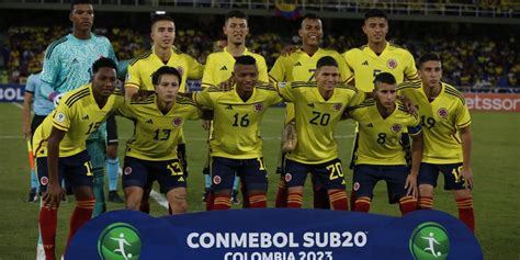 cuando juega colombia 2023 sub 20