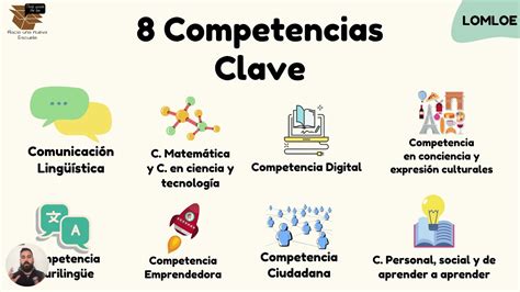 cuantas competencias clave hay lomloe