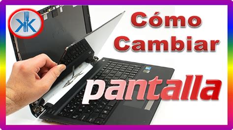 👍 GUIA COMO CAMBIAR PANTALLA PORTATIL (laptop) Remplazo Pantalla RAPIDO