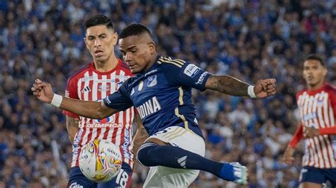 cuanto va millonarios vs junior