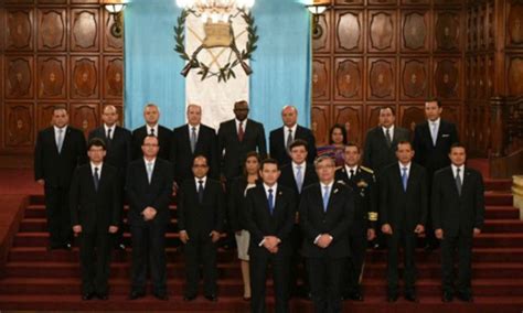 cuantos ministros hay en guatemala
