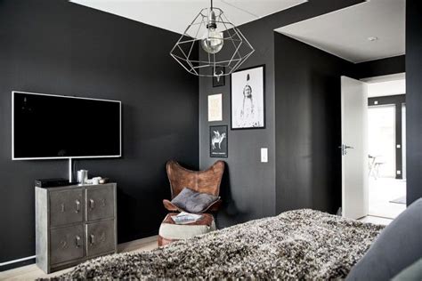 Cuartos Con Paredes Negras