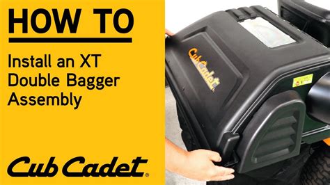 How to Install a Bagger Attachment Ultima ZeroTurn Cub Cadet Cub
