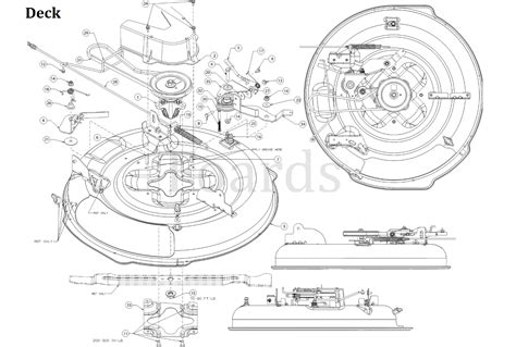 Cub Cadet CC30H 30" Residential Mini Riding Mower Parts (13AC21JDA10