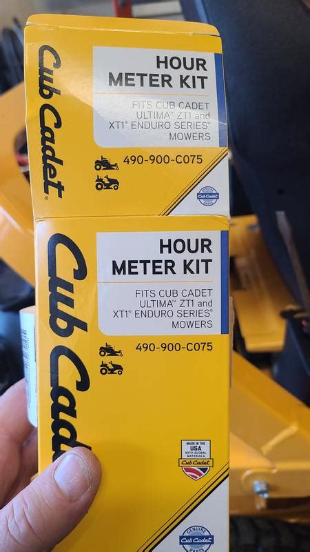 Ultima Hour Meter Kit 490900C075 Cub Cadet Canada