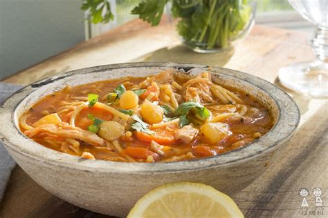 cuban style chicken noodle soup recipe