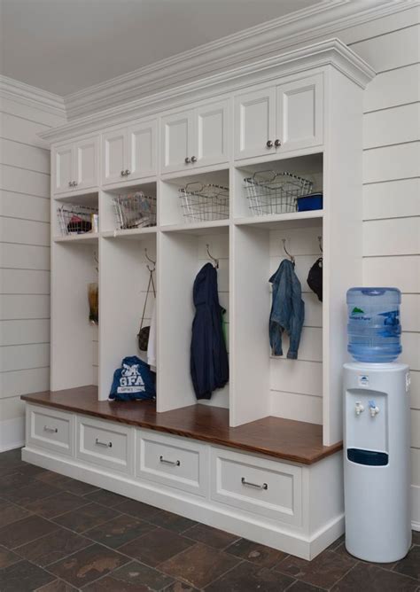 Cubbies In Mudroom