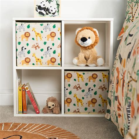 Cube Storage Boxes Safari