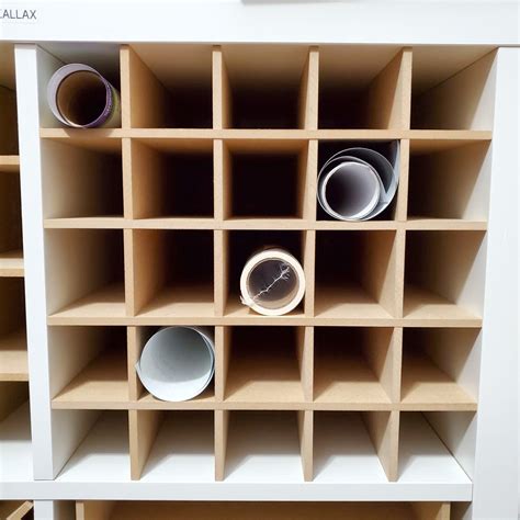 Cube Storage With Inserts