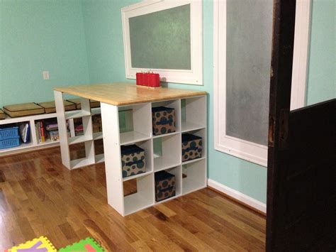 Cube Storage With Table