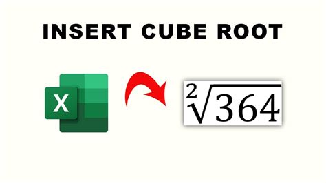 How to Get Cube Root of a Number in Microsoft Excel Excel Tips and Tricks YouTube
