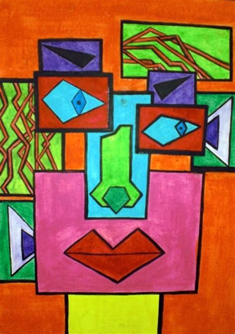 cubism art examples basic