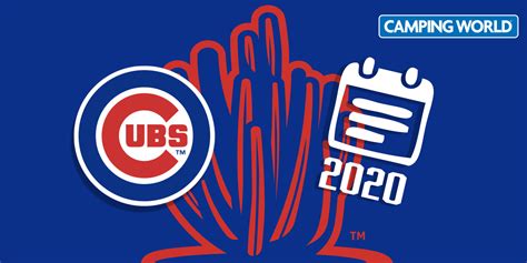 cubs 2020 spring training schedule