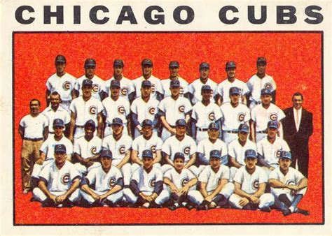 cubs roster 1964