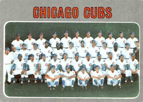 cubs roster 1970