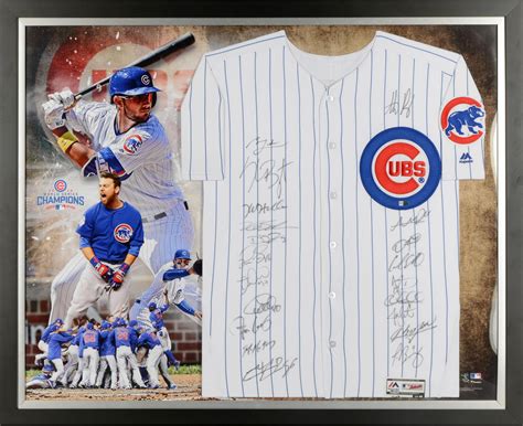 cubs world series memorabilia