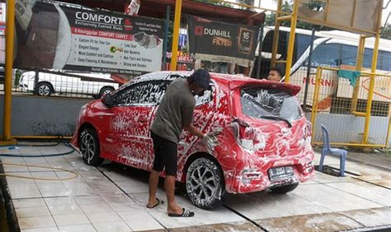 cuci mobil terdekat