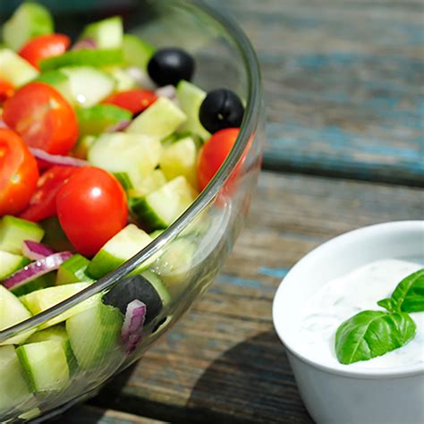 Cucumber Basil Yogurt Dressing