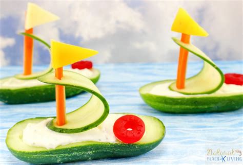 Cucumber Boat Snack