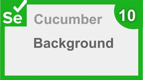 Cucumber Java Background